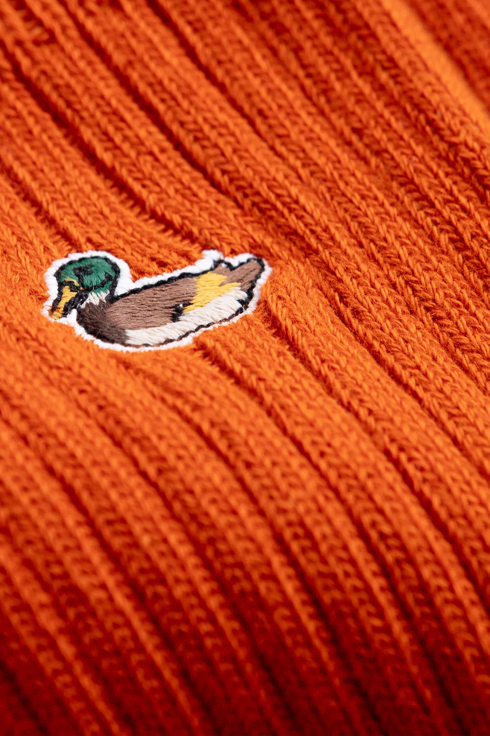 EDMMOND - DUCK SOCKS - PLAIN ORANGE