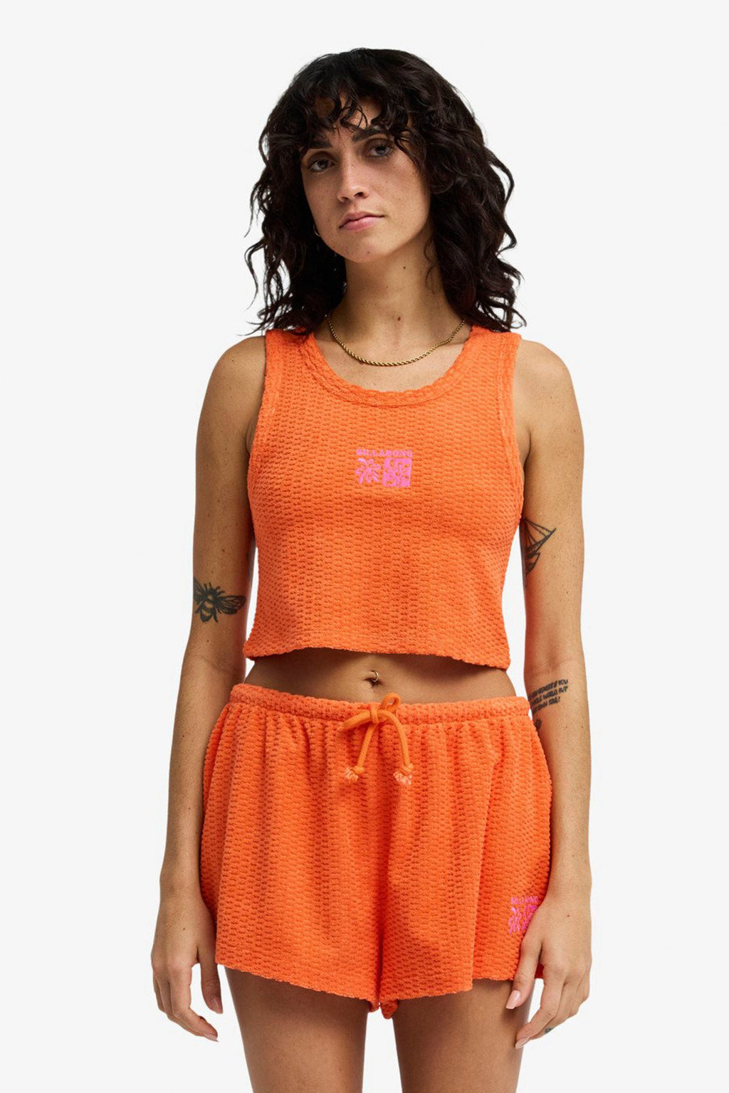 BILLABONG - GOOD VIBES TANK - FUSION ORANGE