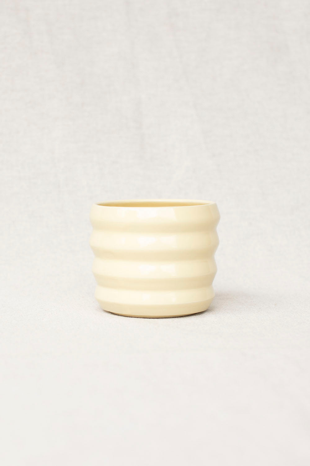 LUZ CERAMICS - YELLOW IRREGULAR CUP