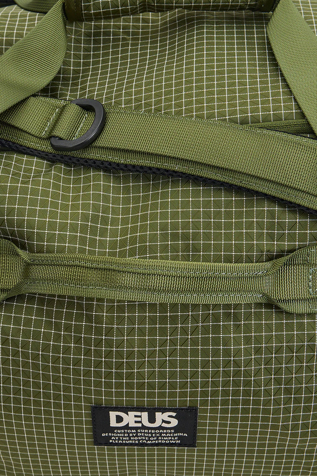 DEUS - PEYTON DUFFLE - PINE GREEN
