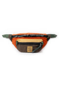 TOPO DESIGNS - MOUNTAIN WAIST PACK - 1L - WOODLAND/TERRACOTTA