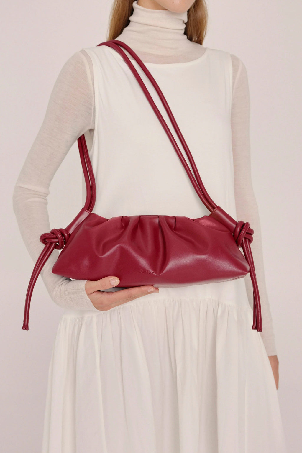 ÖLEND - DUMPLING BAG - CHERRY RED