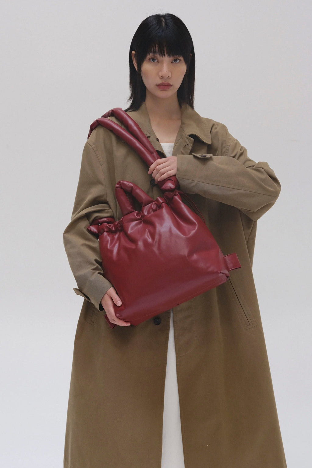 ÖLEND - ONA VEGAN LEATHER - CHERRY RED