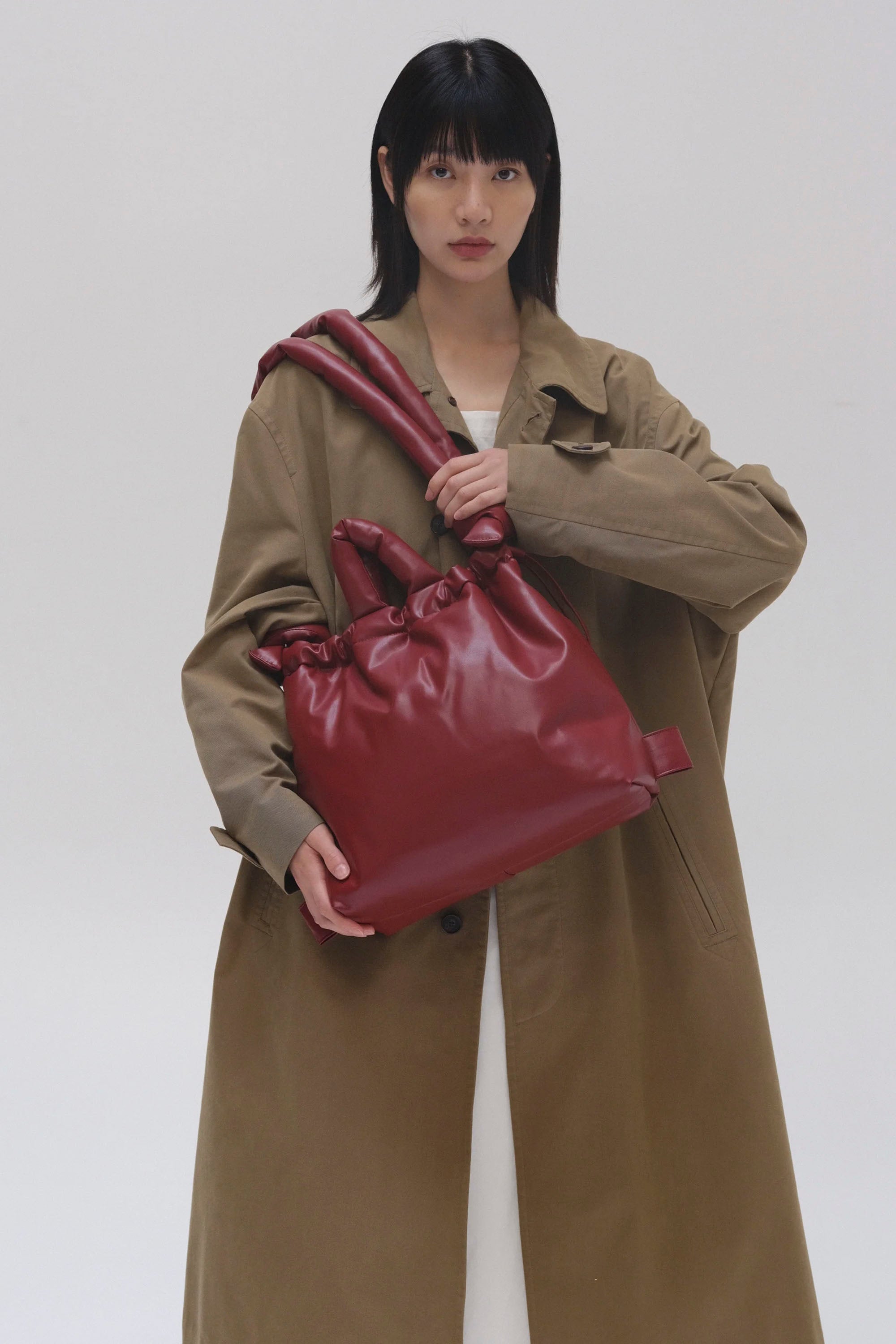 ÖLEND - ONA VEGAN LEATHER - CHERRY RED