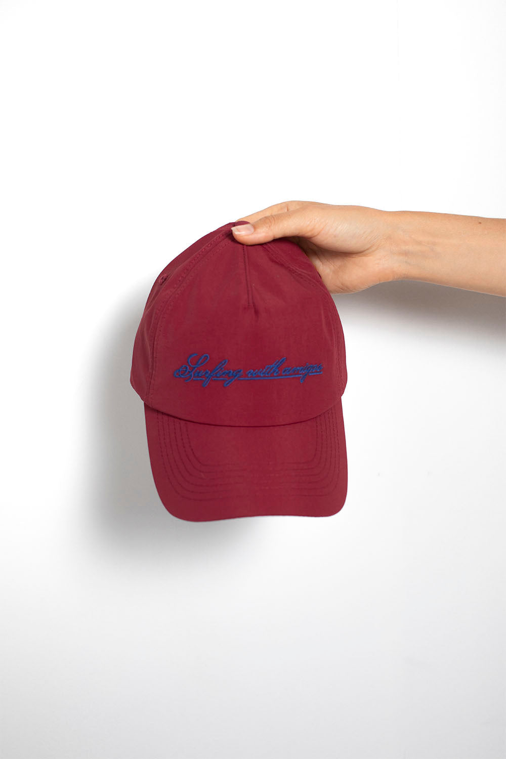 PUKAS SURF SHOP - SURFING WITH AMIGOS CAP - MAUVEWOOD