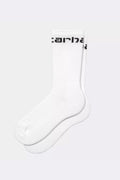 CARHARTT WIP - CARHARTT SOCKS - WHITE/BLACK
