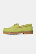 GARMENT PROJECT - OLLIE BOAT SHOE - ACID YELLOW SUEDE - WOMAN