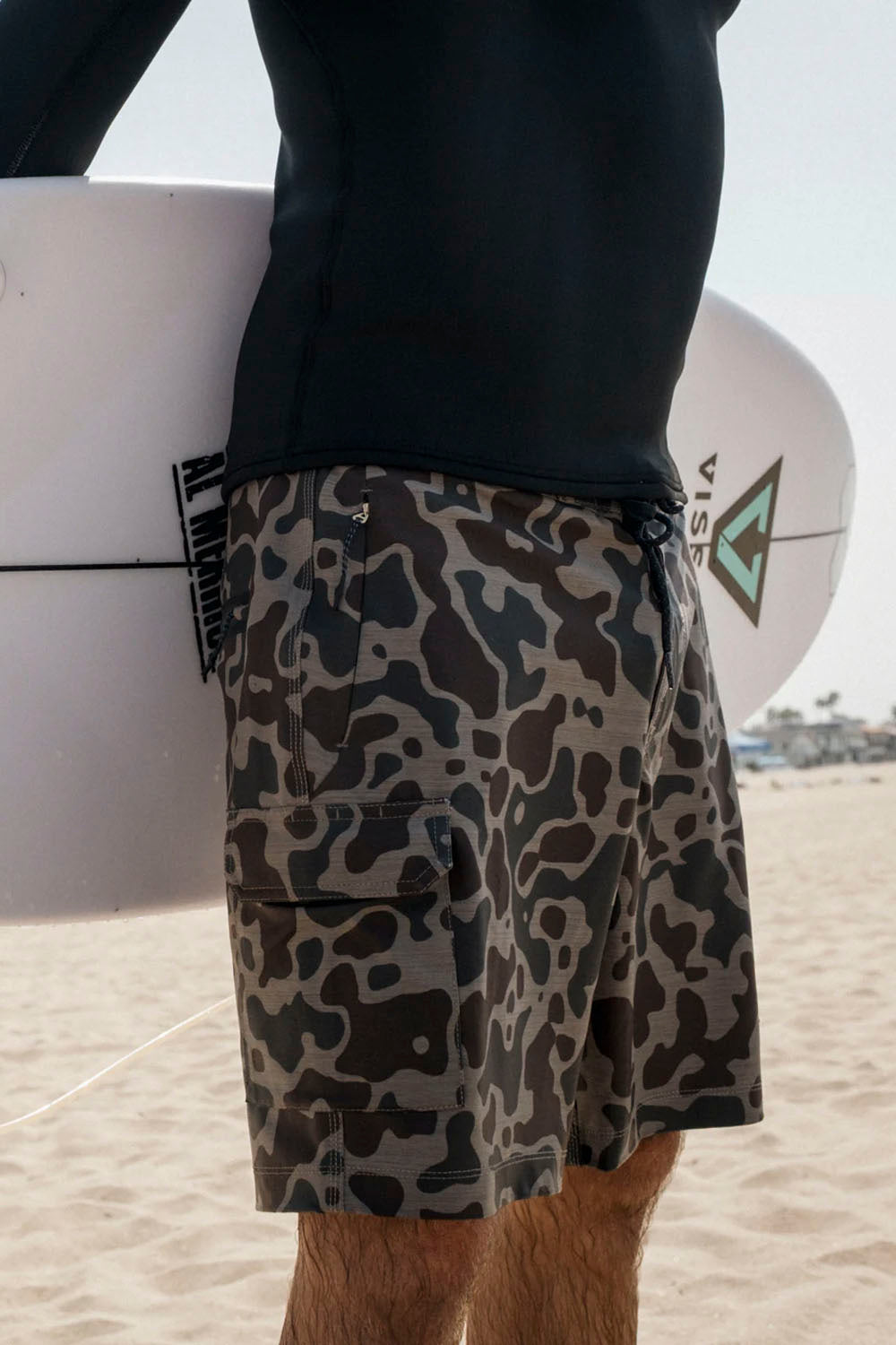 VISSLA - ROAMER CARGO 18.5 HYBRD BOARDSHORT