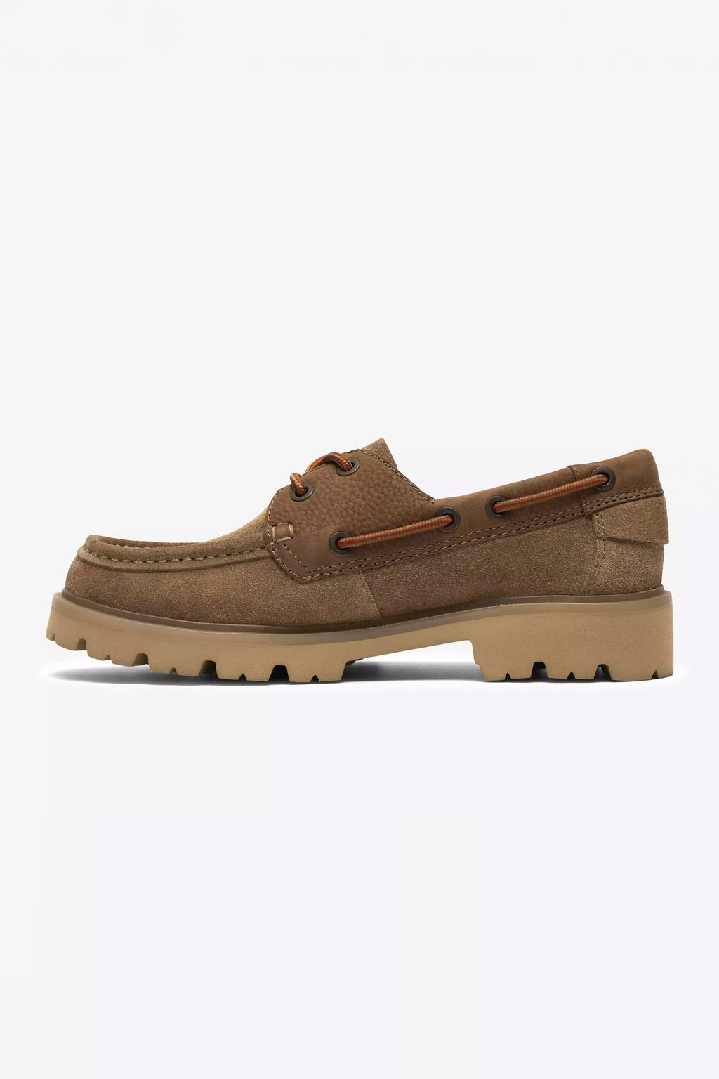 CLARKS - CLEYHILL BOAT - DARK SAND