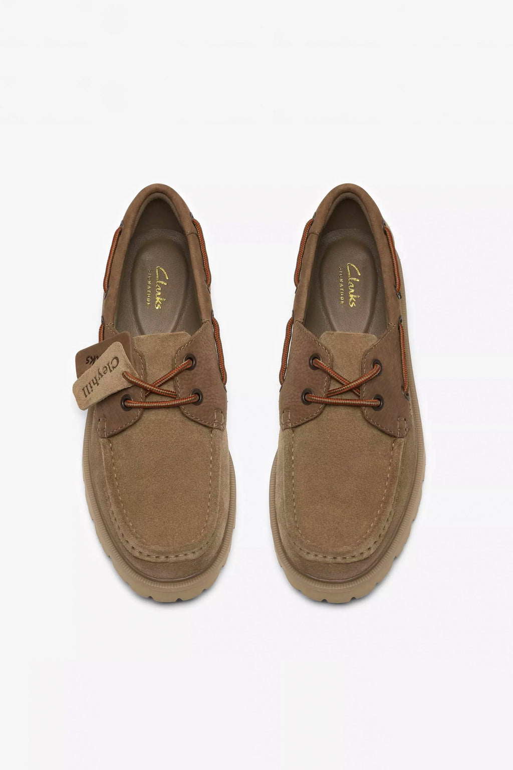 CLARKS - CLEYHILL BOAT - DARK SAND