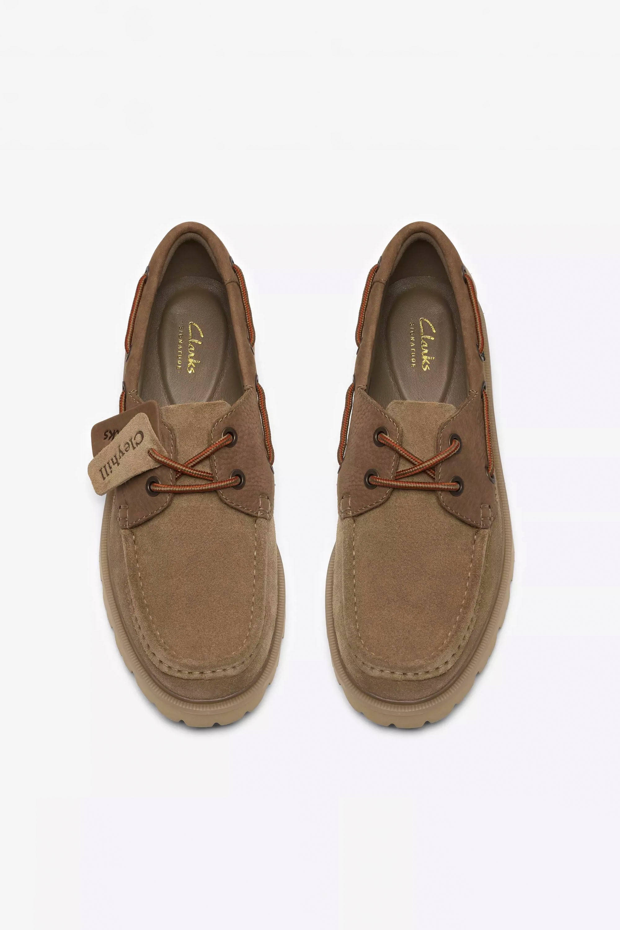 CLARKS - CLEYHILL BOAT - DARK SAND