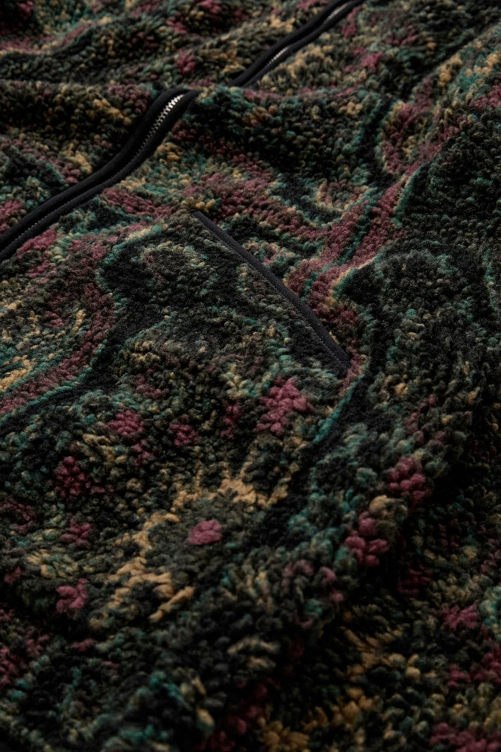 ANERKJENDT - AKTONI JACQUARD TEDDY CARDIGAN