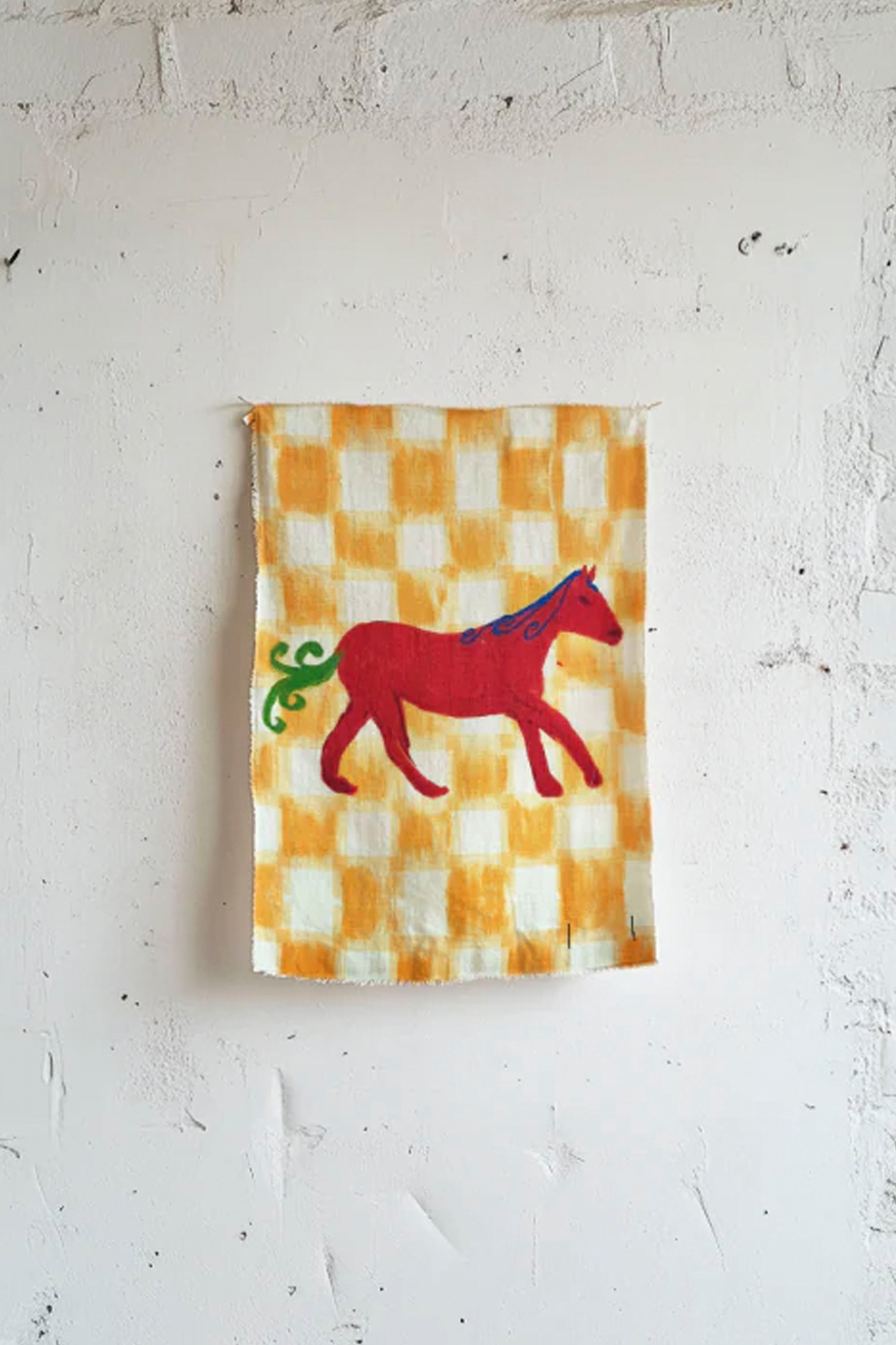 ENCRÉ - LE CHEVAL FABRIC POSTER