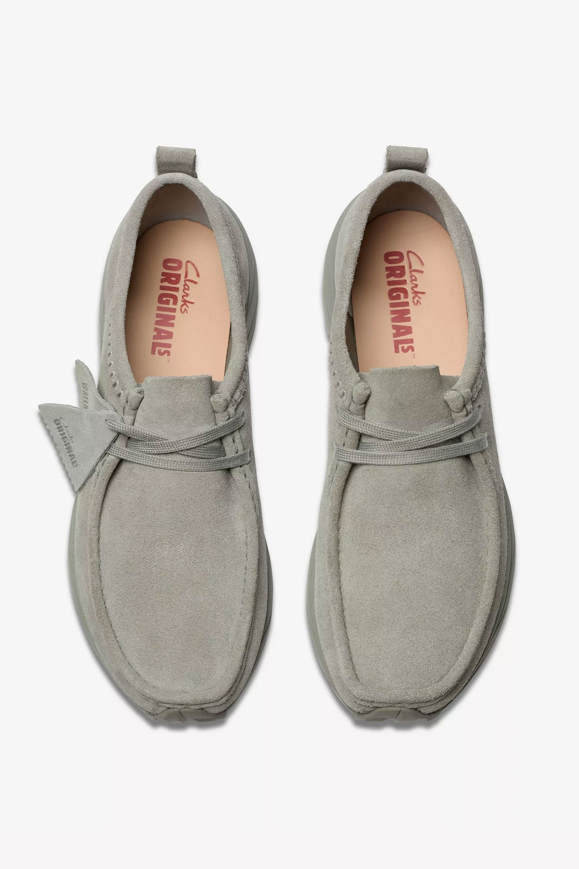 CLARKS - WALLA EDEN LO - SAGE SUEDE - MAN