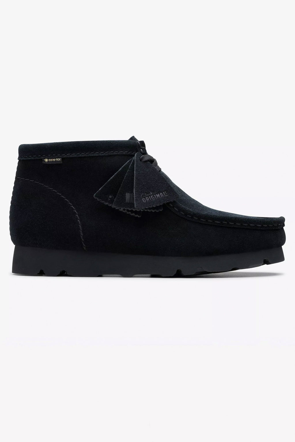 CLARKS - WALLABEE BOOT GTX - MAN - BLACK SUEDE