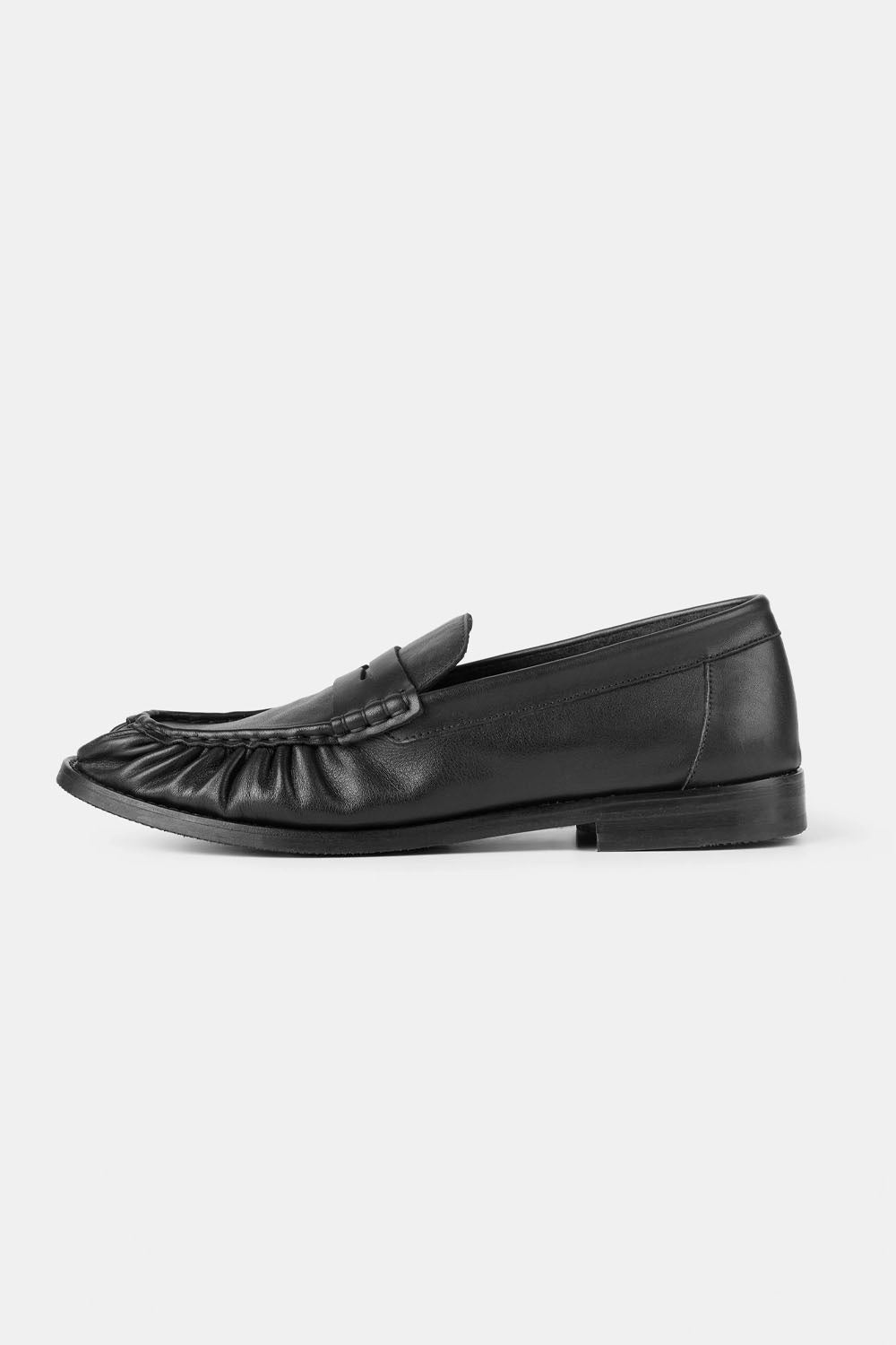 GARMENT PROJECT - CHARLIE - MAN - BLACK LEATHER