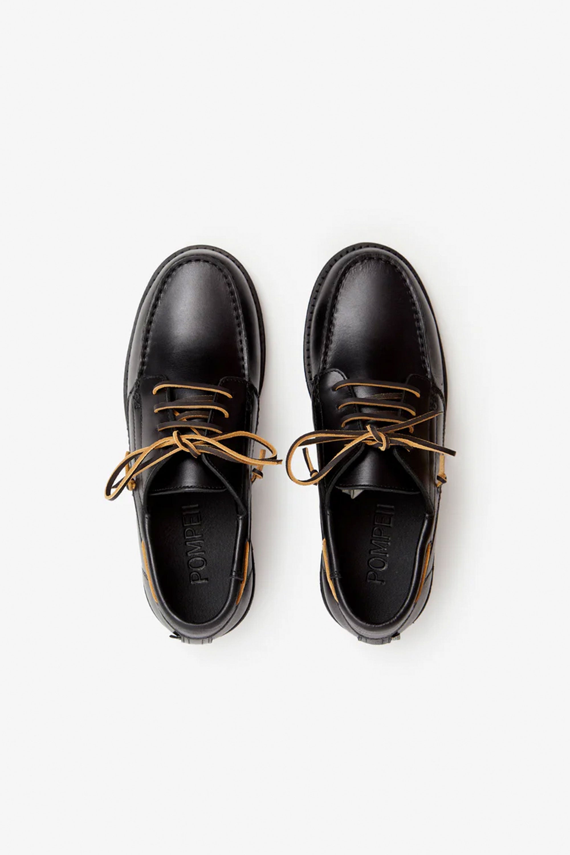 POMPEII - BRISTOL LEATHER BLACK