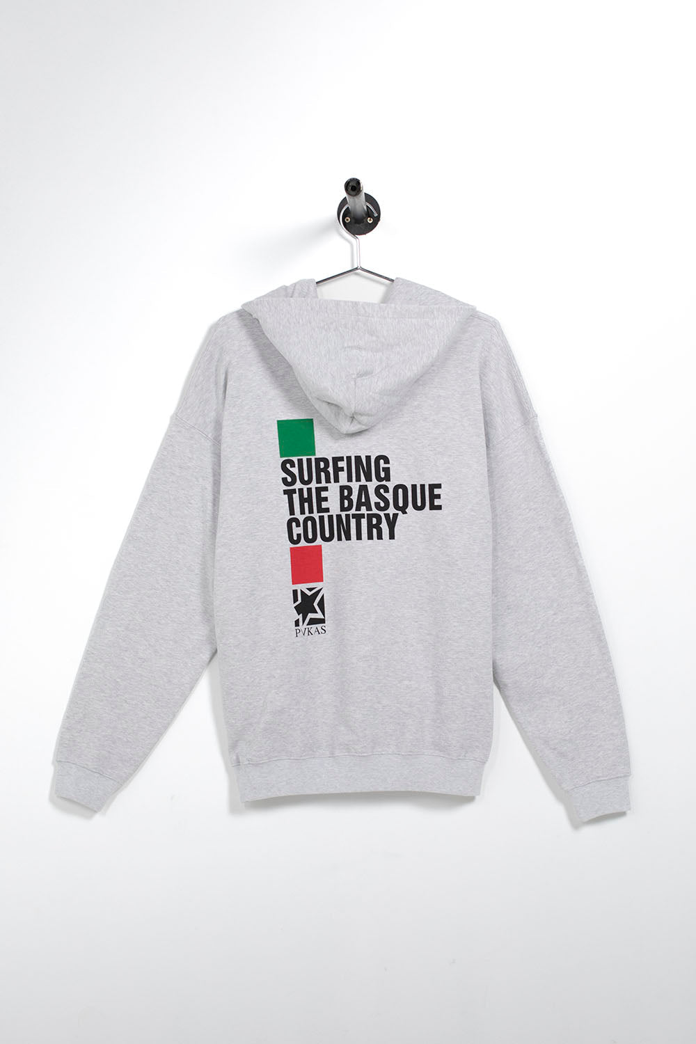 PUKAS SURF SHOP - CLASSIC HOODIE - HEATHER GREY