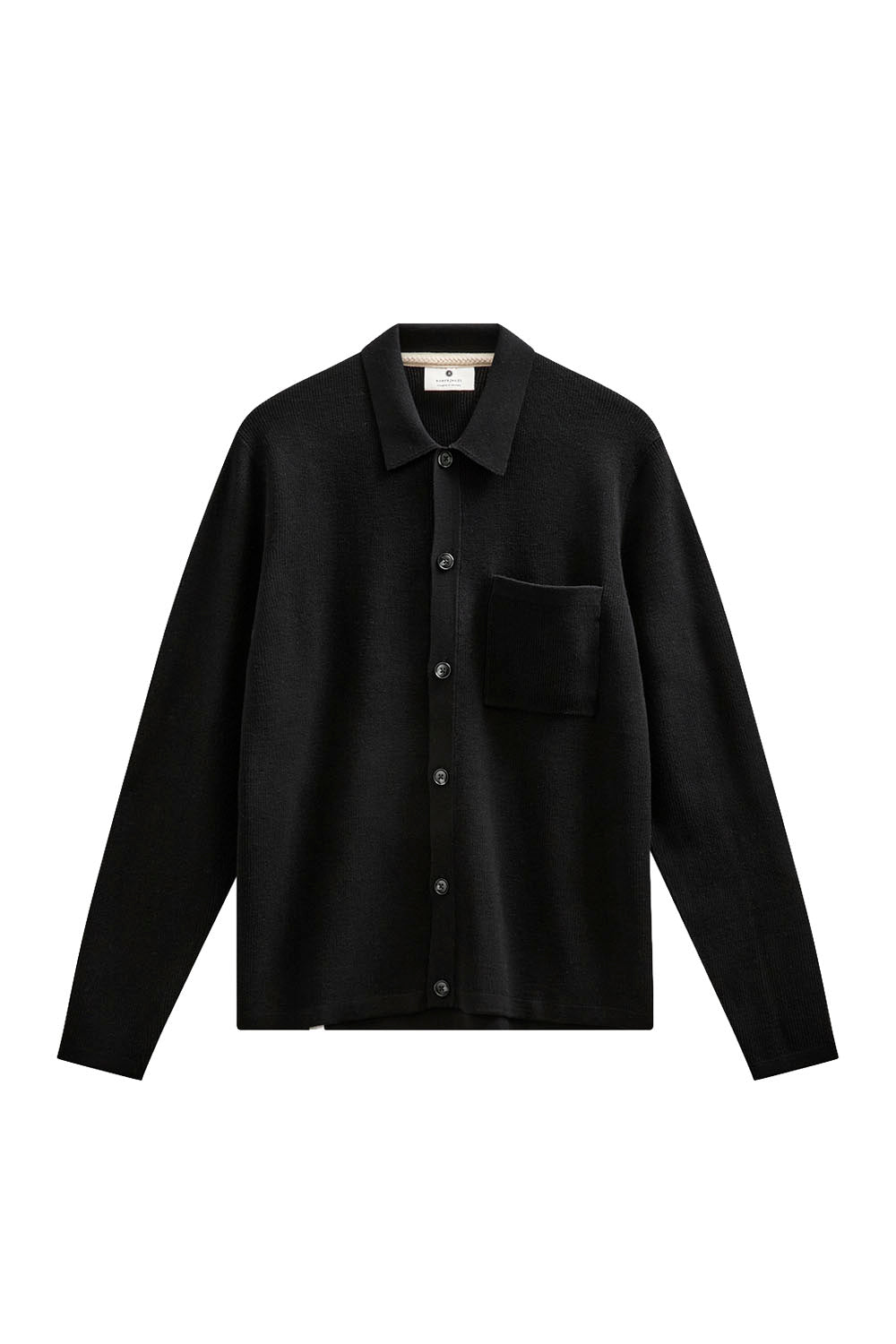 ANERKJENDT - AKSVEND NEEDLE RIB KNIT CARDIGAN