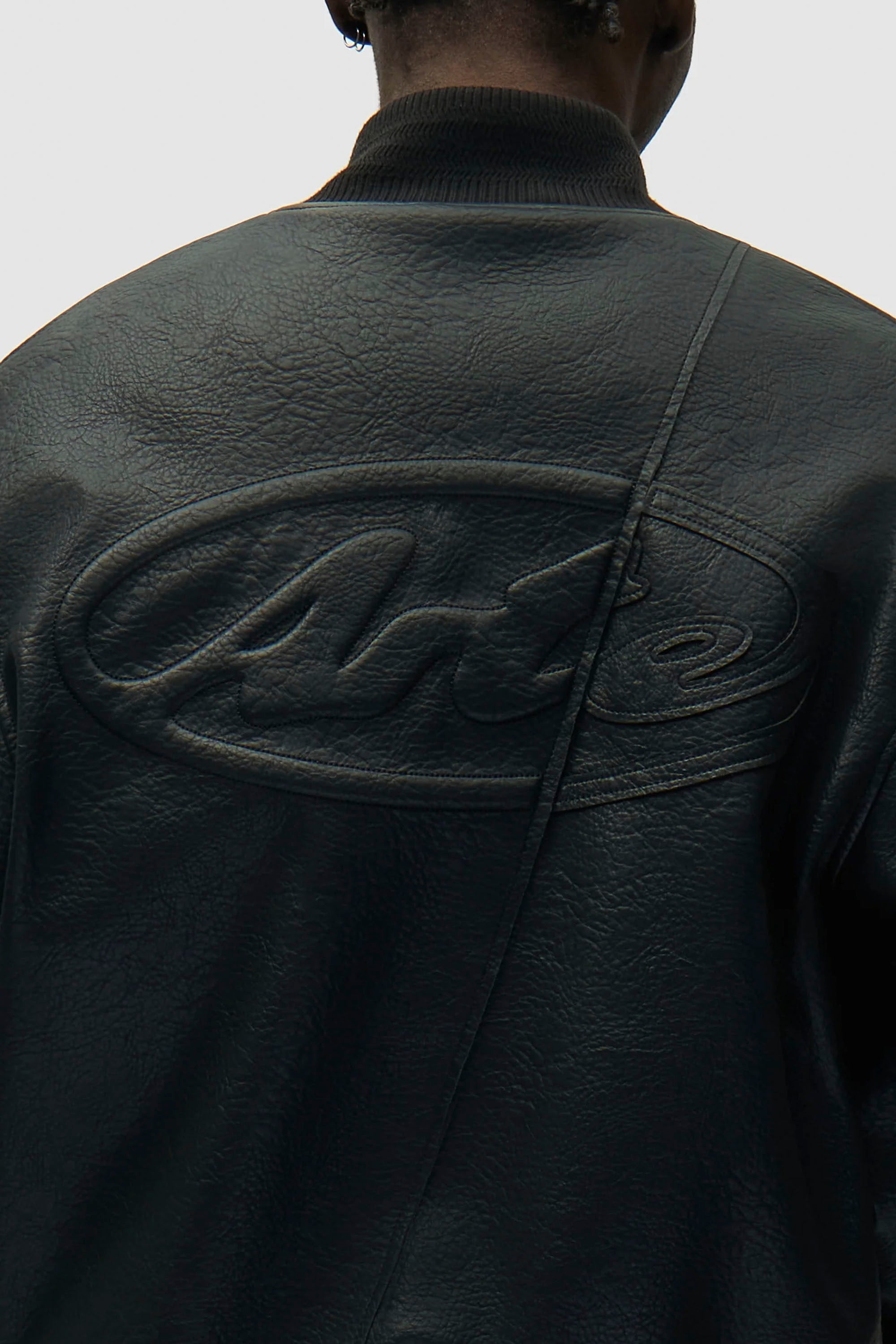 ARTE - LEATHER VARSITY JACKET