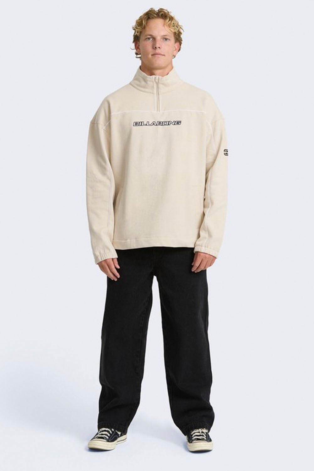 BILLABONG - BAD DOG PROGRESS MOCK NECK FLEECE