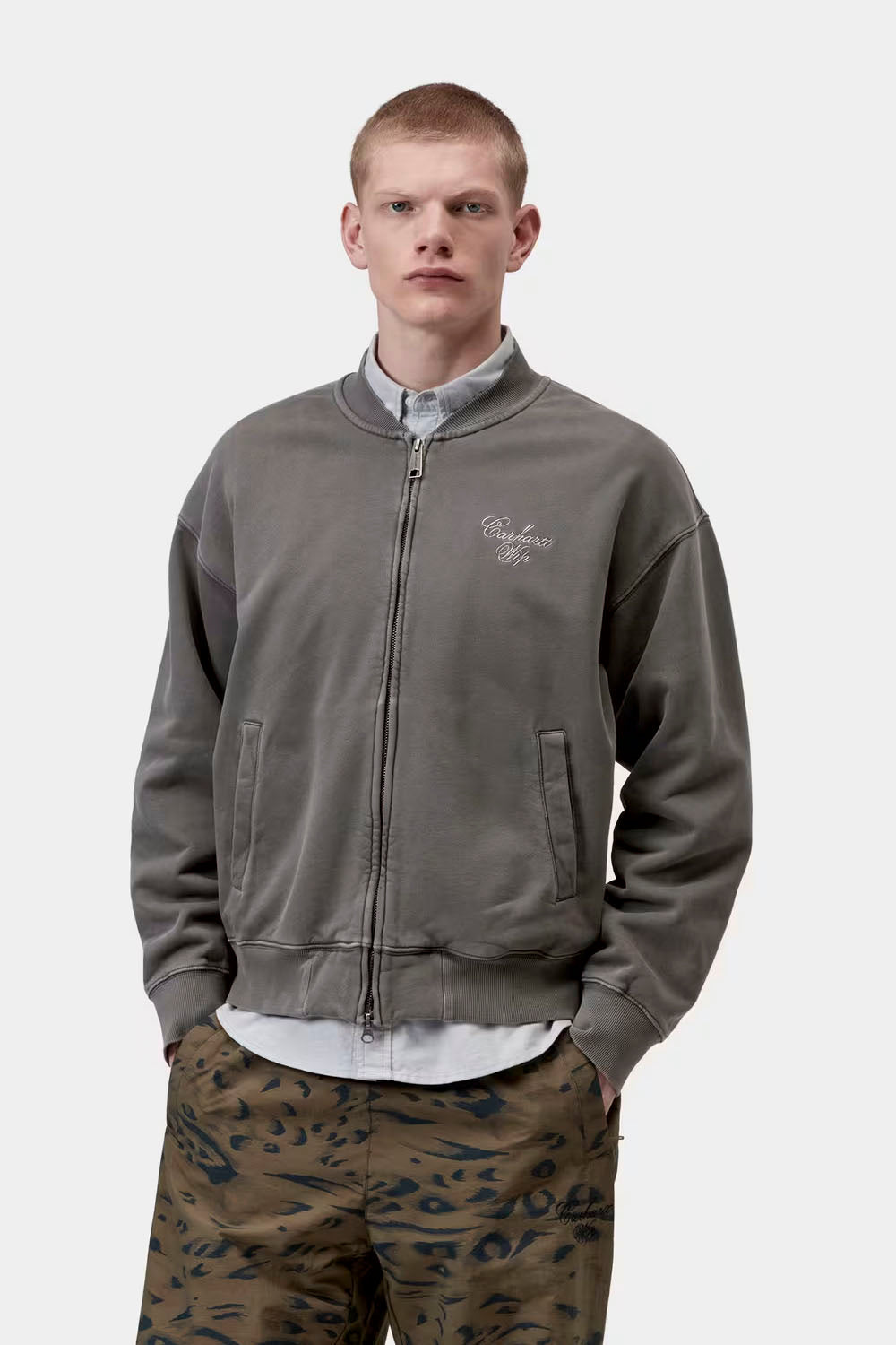 CARHARTT WIP - LONGHAND BOMBER FLEECE