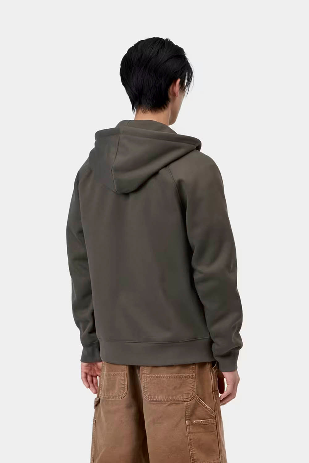 CARHARTT WIP - HOODED CHASE JACKET - SHUNGITE