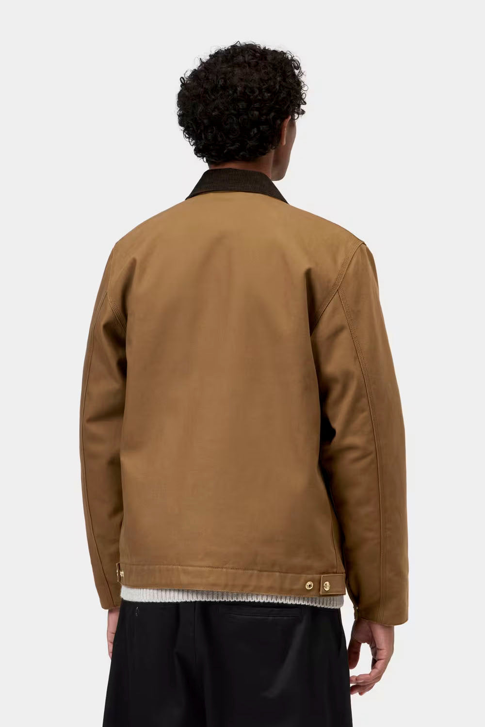 CARHARTT WIP - OG DETROIT JACKET - WIP HAMILTON BROWN