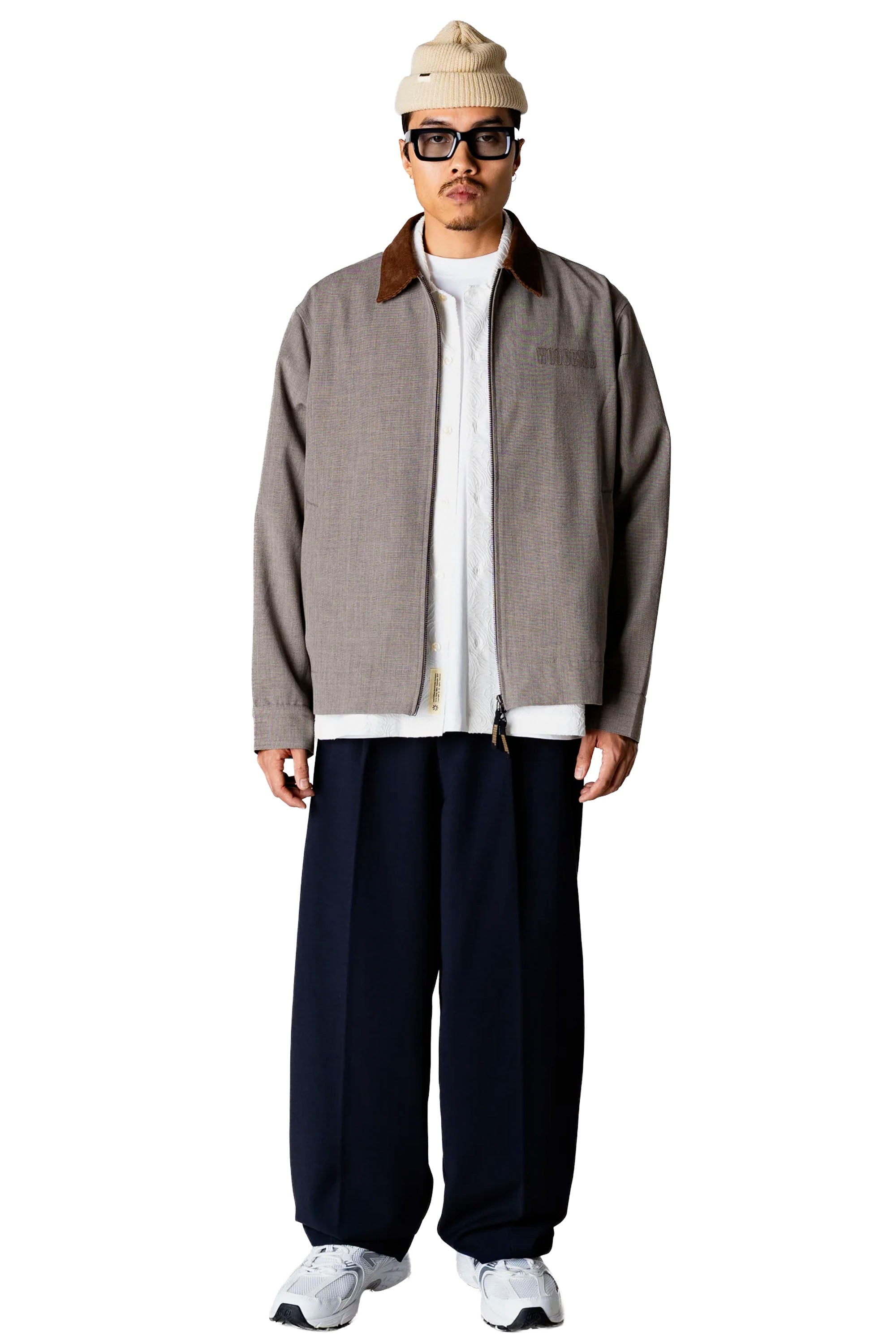 WOODBIRD - WBKIN GUAN WORK JACKET - SAND MELANGE