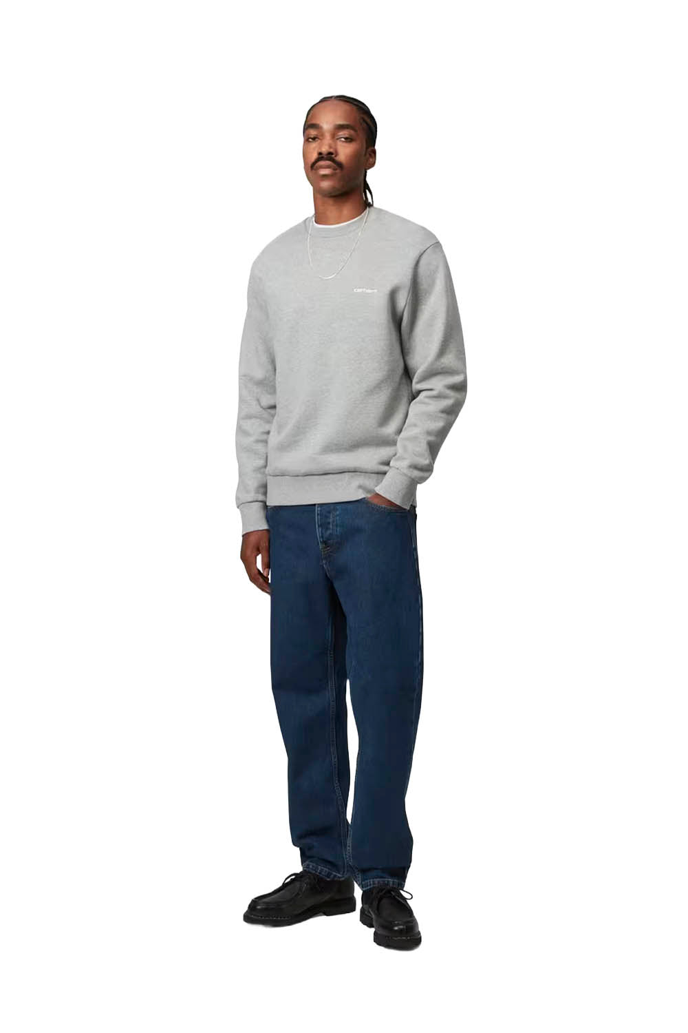 CARHARTT WIP - NEWEL PANT - BLUE STONE WASHED