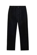 ANERKJENDT - AKJAN ELASTIC CORD PANTS - CAVIAR