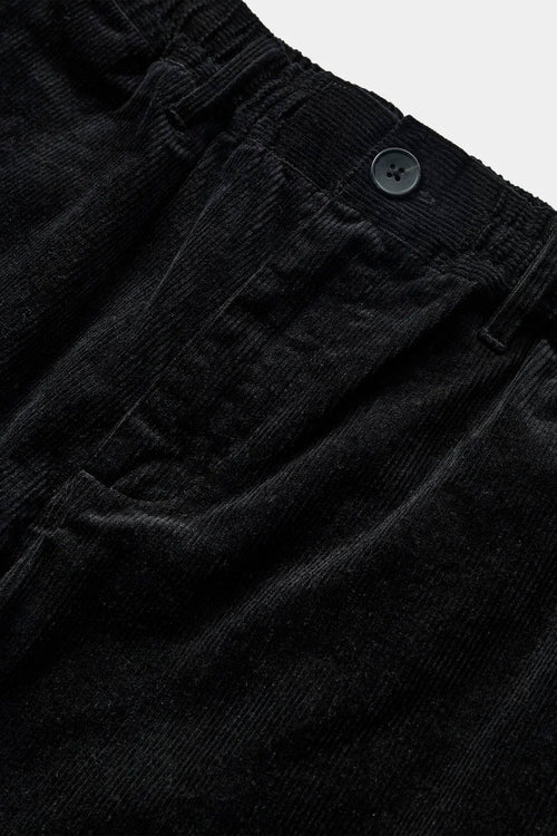 ANERKJENDT - AKJAN ELASTIC CORD PANTS - CAVIAR