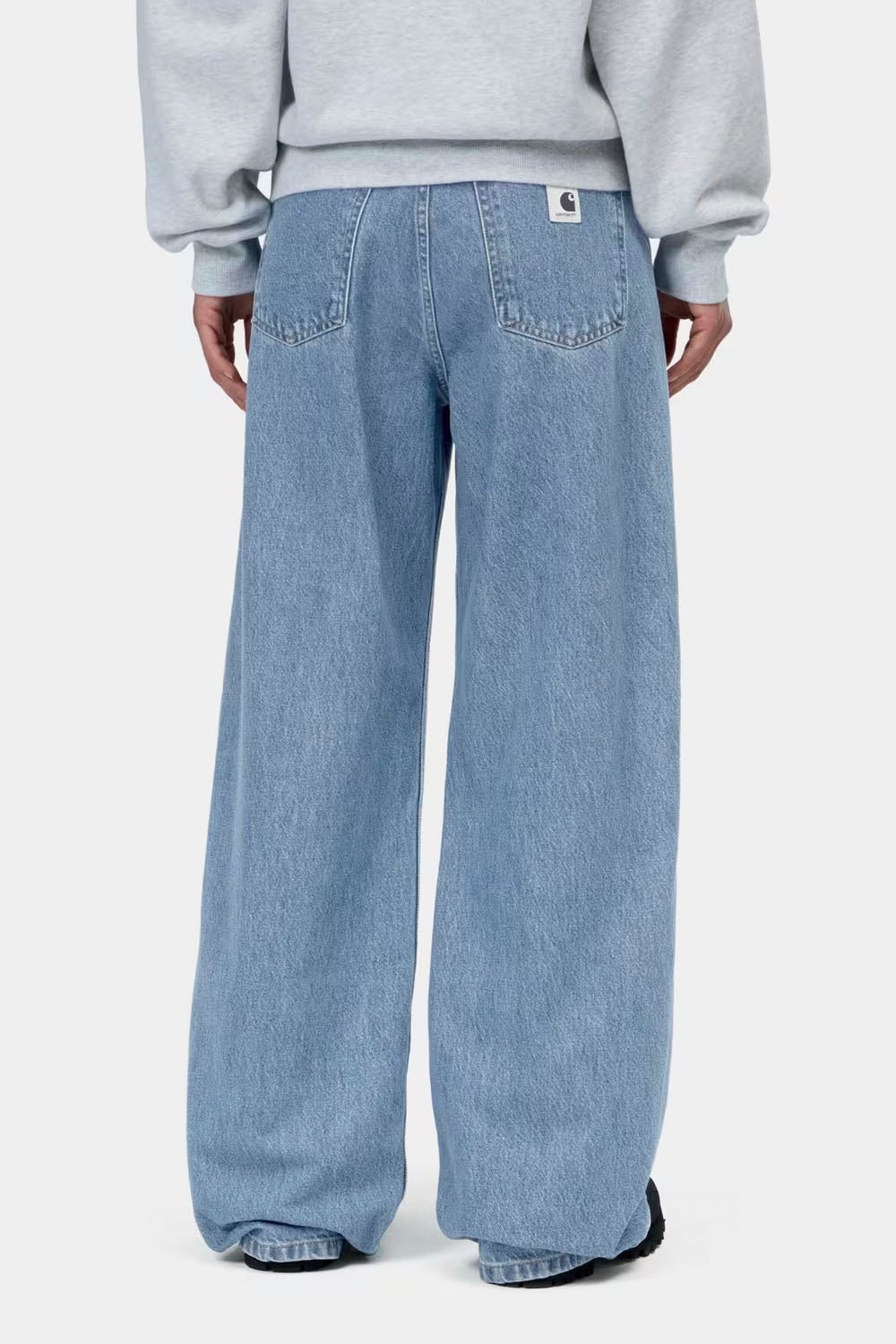 CARHARTT WIP - JANE PANT - BLUE HEAVY STONE WASH