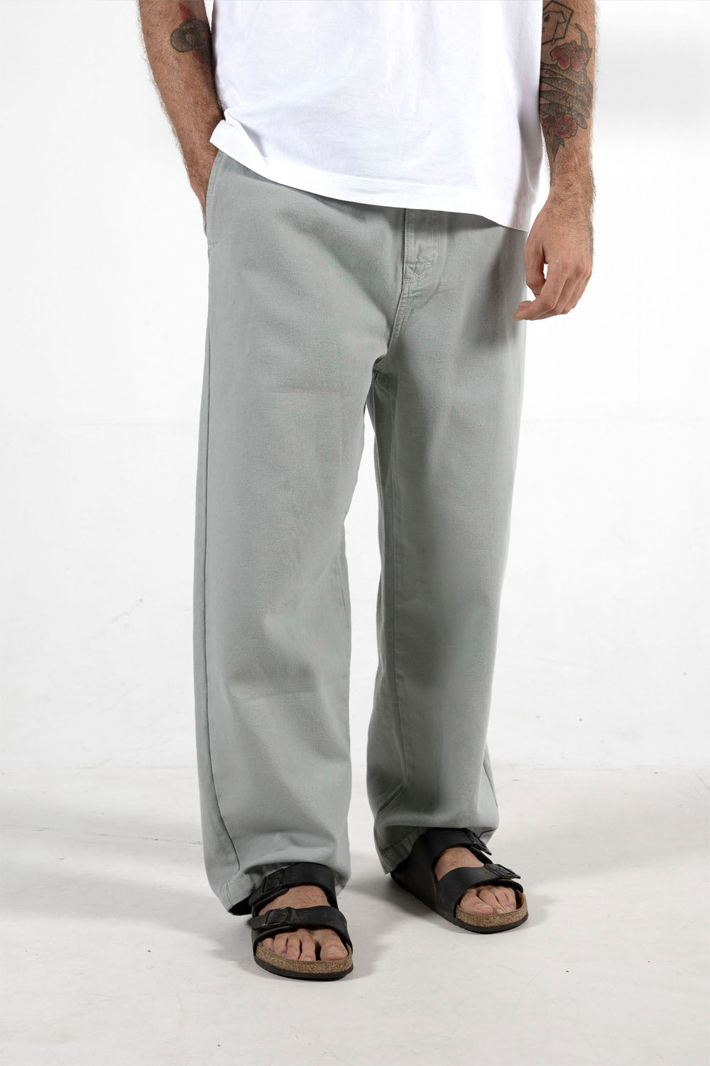 PUKAS - CONTRAST CANVAS PANT