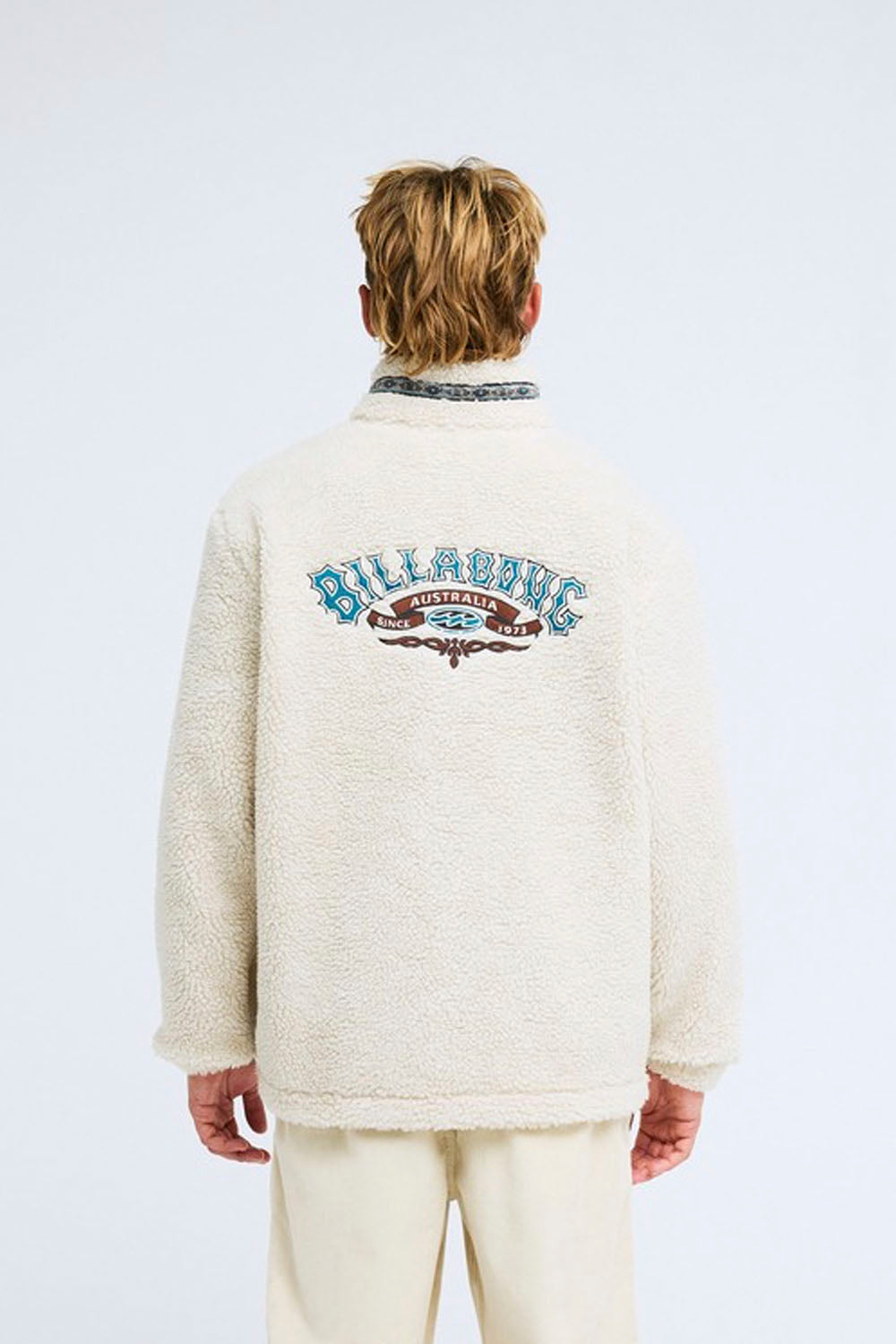 BILLABONG - TOMBSTONE HALF ZIP - OATMEAL OAT