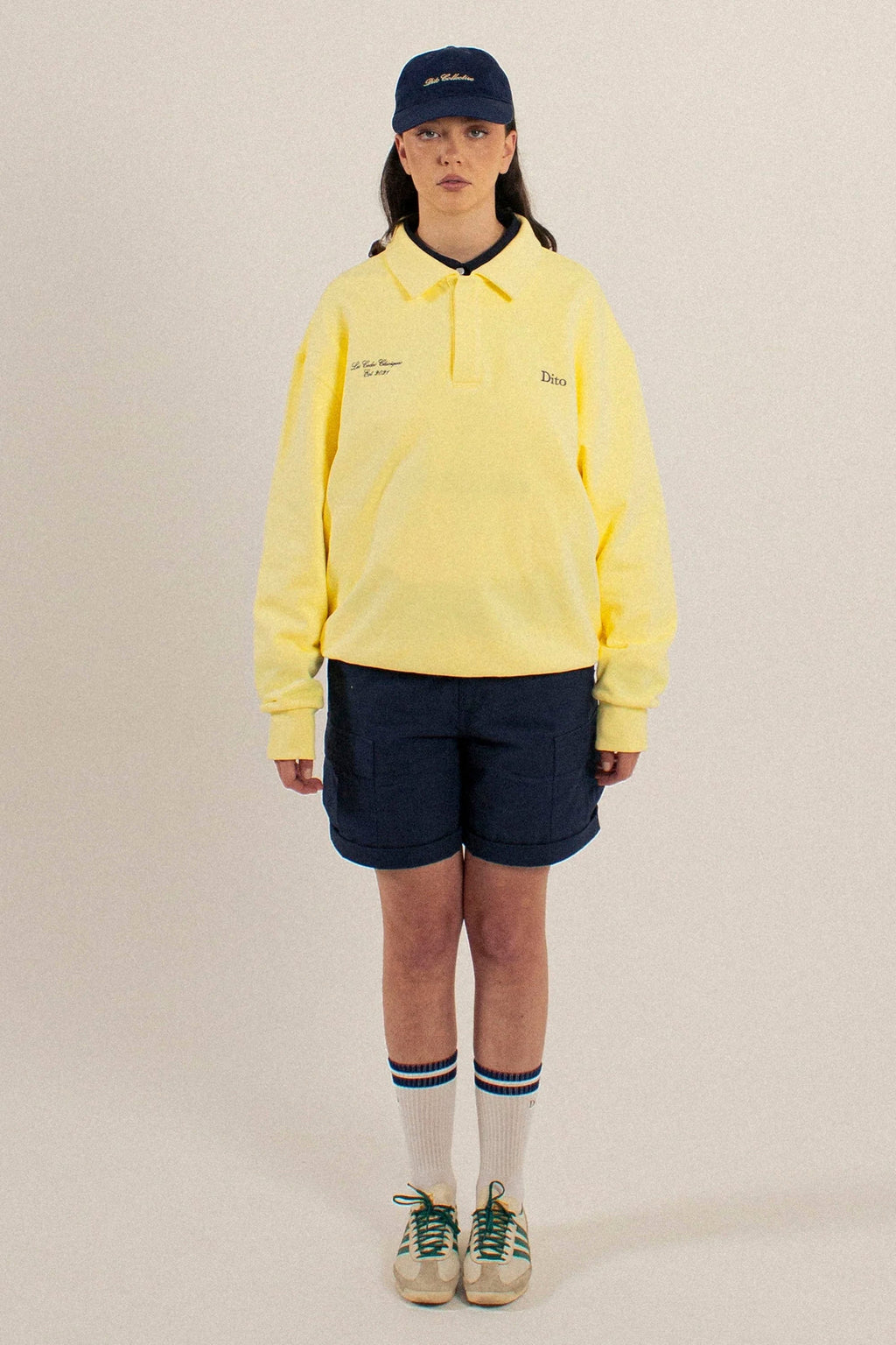 DITO COLLECTIVE - GOLDEN HOUR QUARTER ZIP POLO
