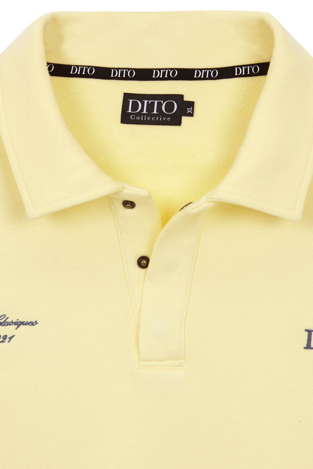 DITO COLLECTIVE - GOLDEN HOUR QUARTER ZIP POLO