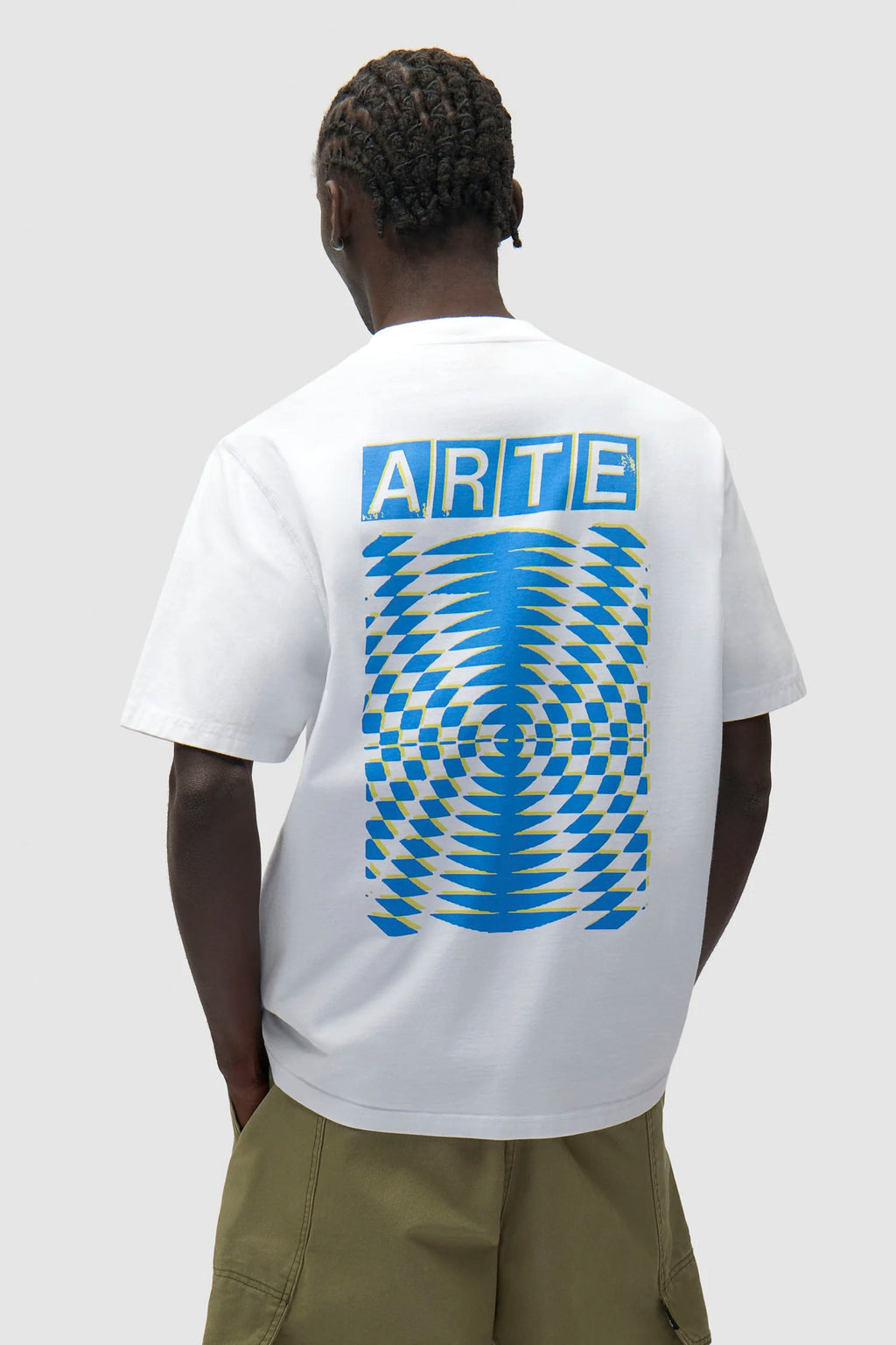 ARTE - ABSTRACT BACK PRINT T-SHIRT