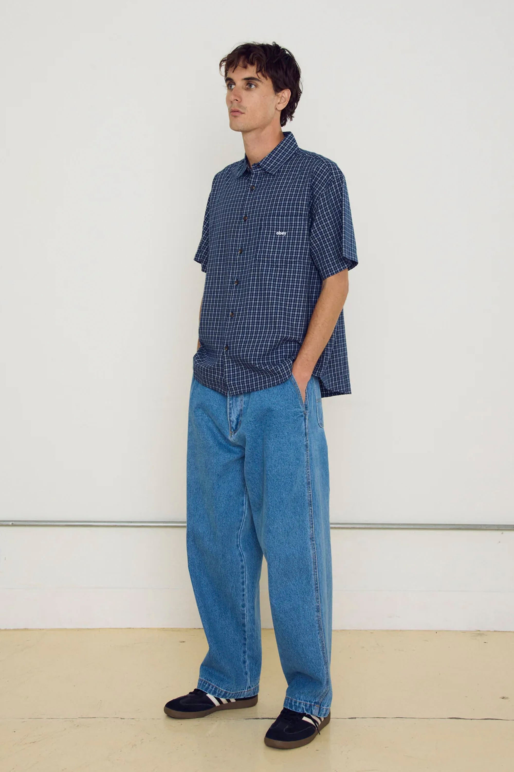 OBEY - BIGWIG IAN WOVEN - ACADEMY NAVY