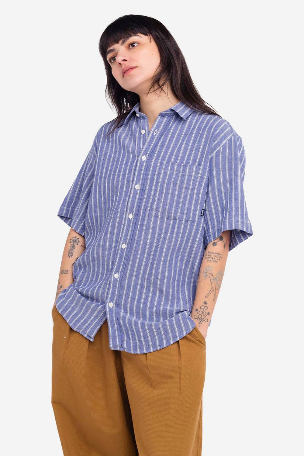 OLOW - LEWIS SHIRT - BLEU