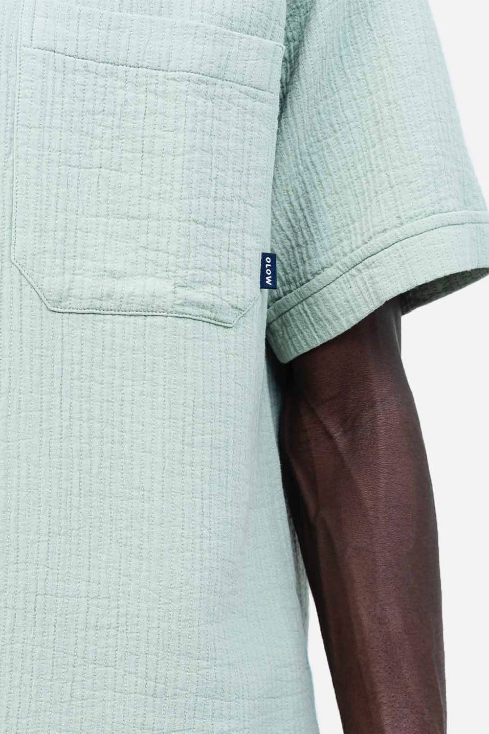OLOW - LEWIS SHIRT - VERT CELADON