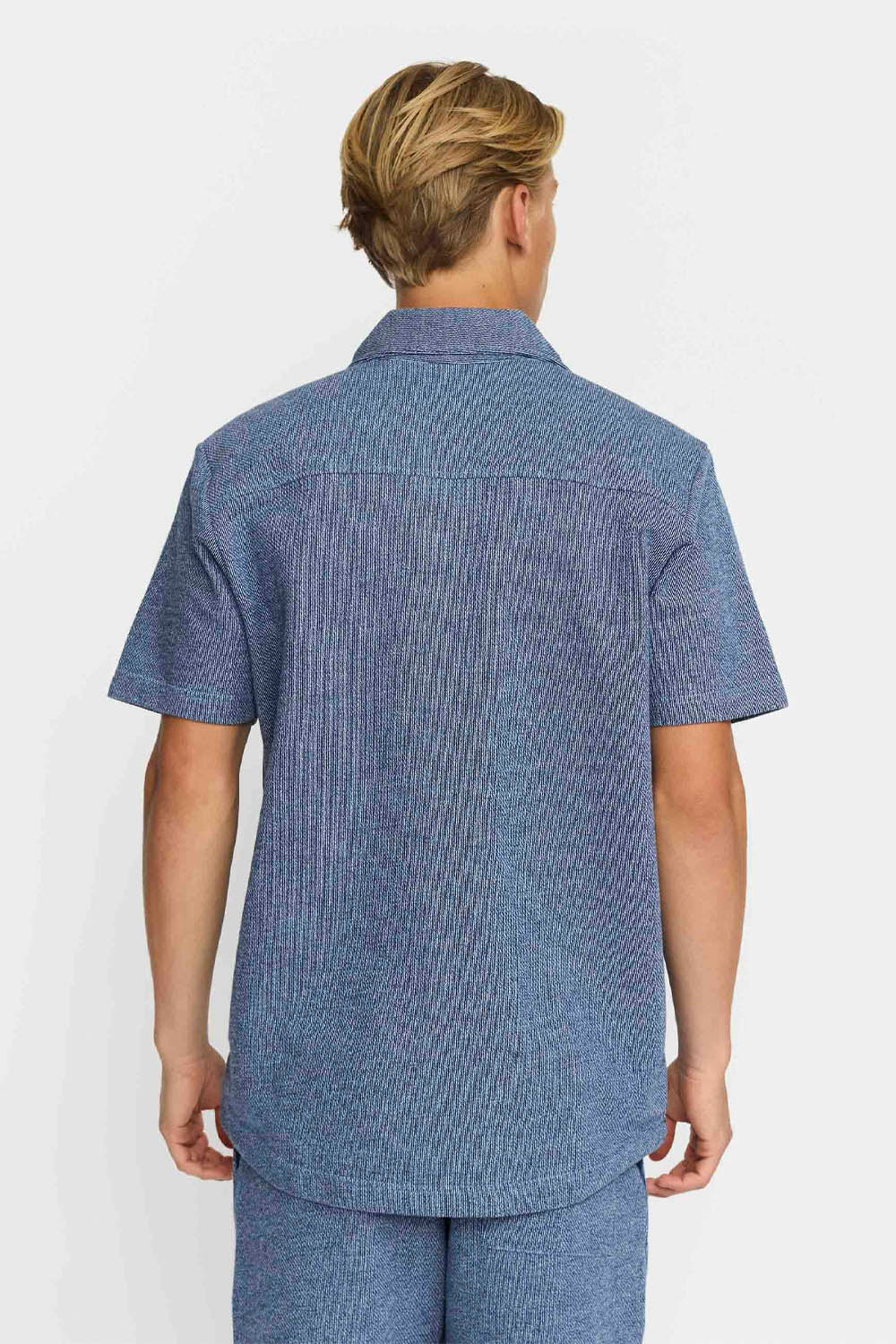 REVOLUTION - CUBAN SHIRT - BLUE