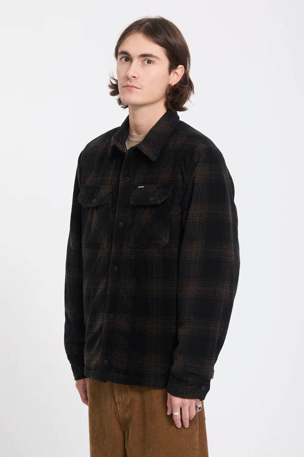 VOLCOM - BOWERED II FLEECE - CACAO