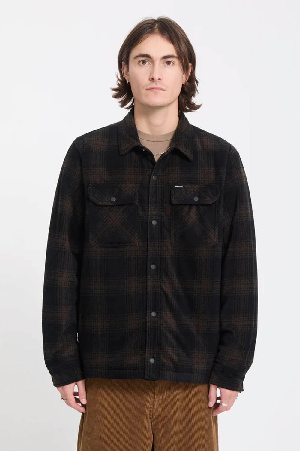 VOLCOM - BOWERED II FLEECE - CACAO