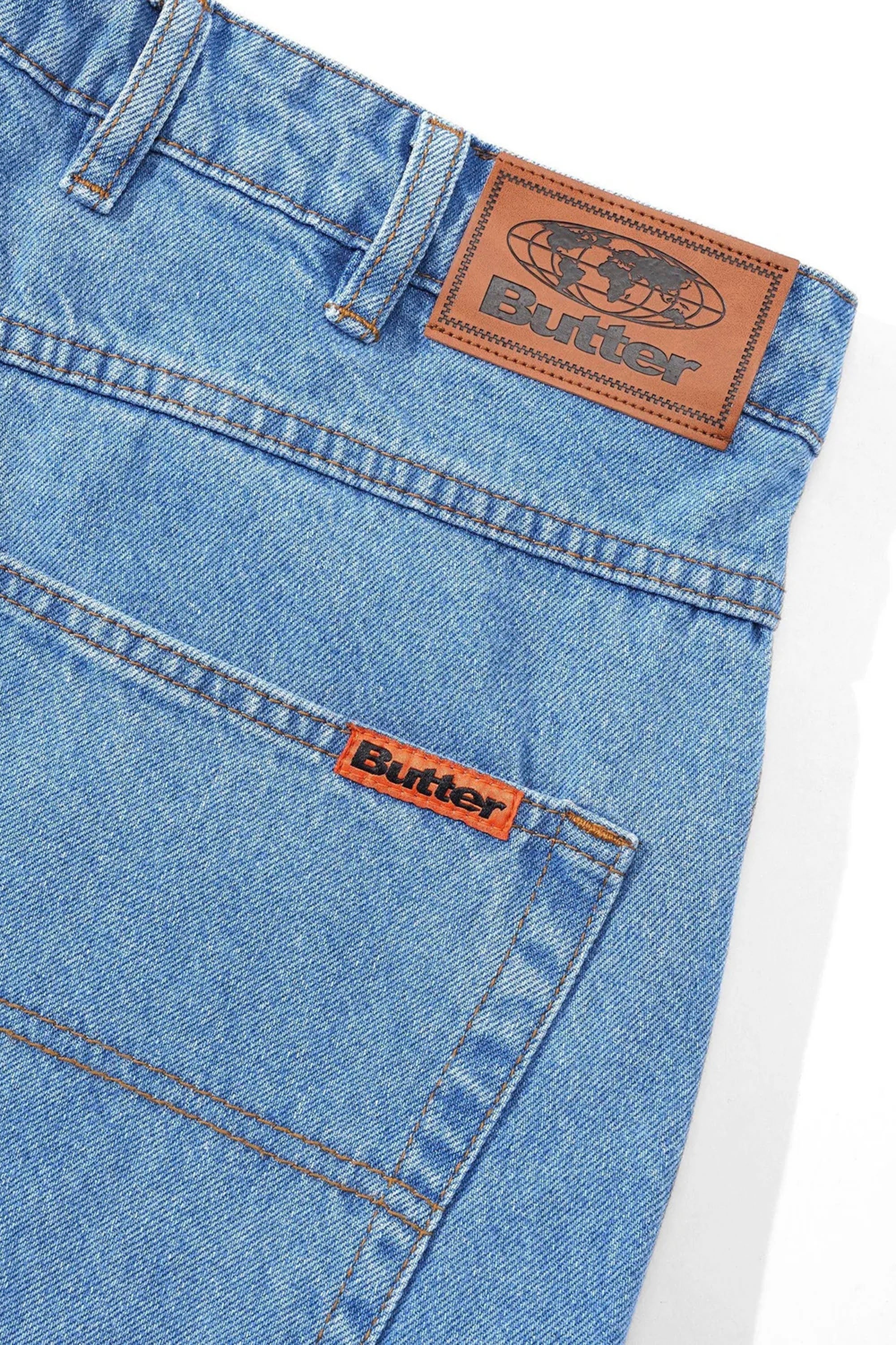 BUTTER - BAGGY DENIM SHORTS