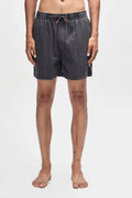 DEUS - SANDBAR GARMENT DYED MESH SHORT - ANTHRACITE