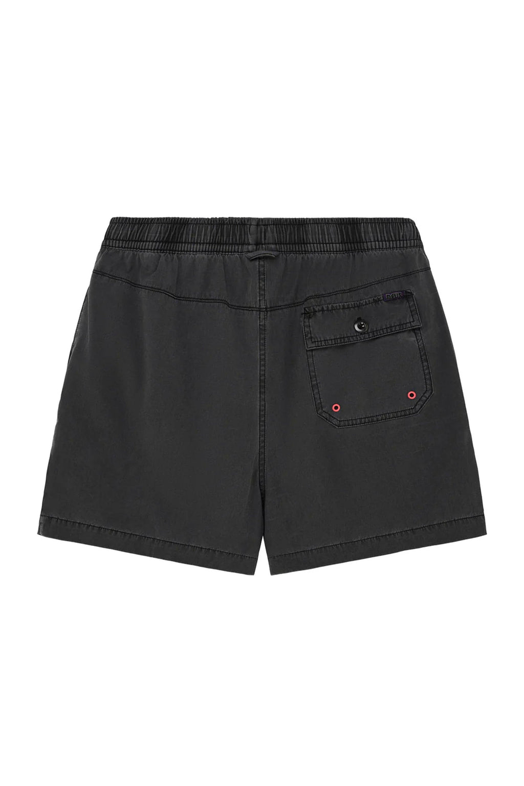 DEUS - SANDBAR GARMENT DYED MESH SHORT - ANTHRACITE