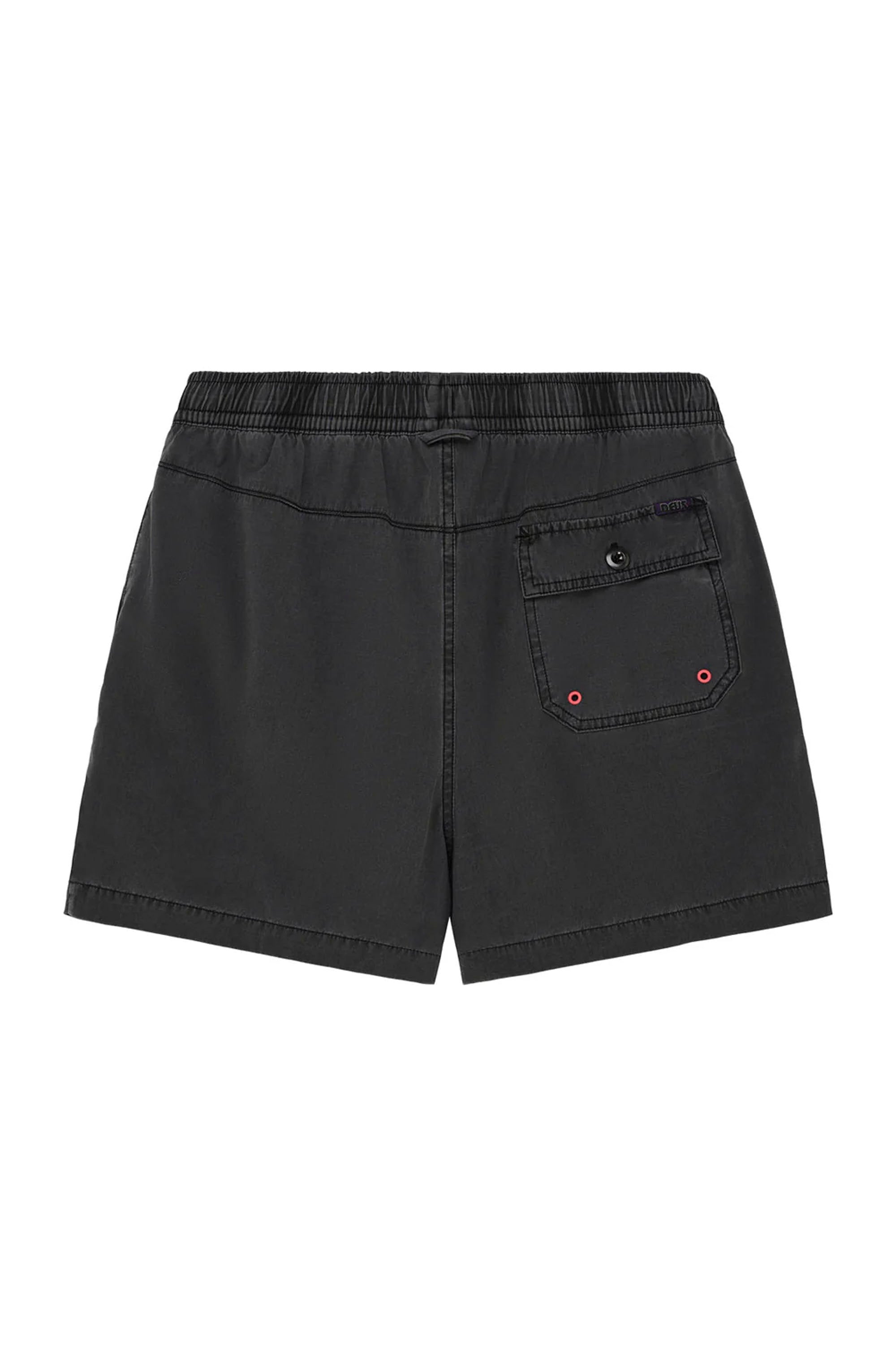 DEUS - SANDBAR GARMENT DYED MESH SHORT - ANTHRACITE