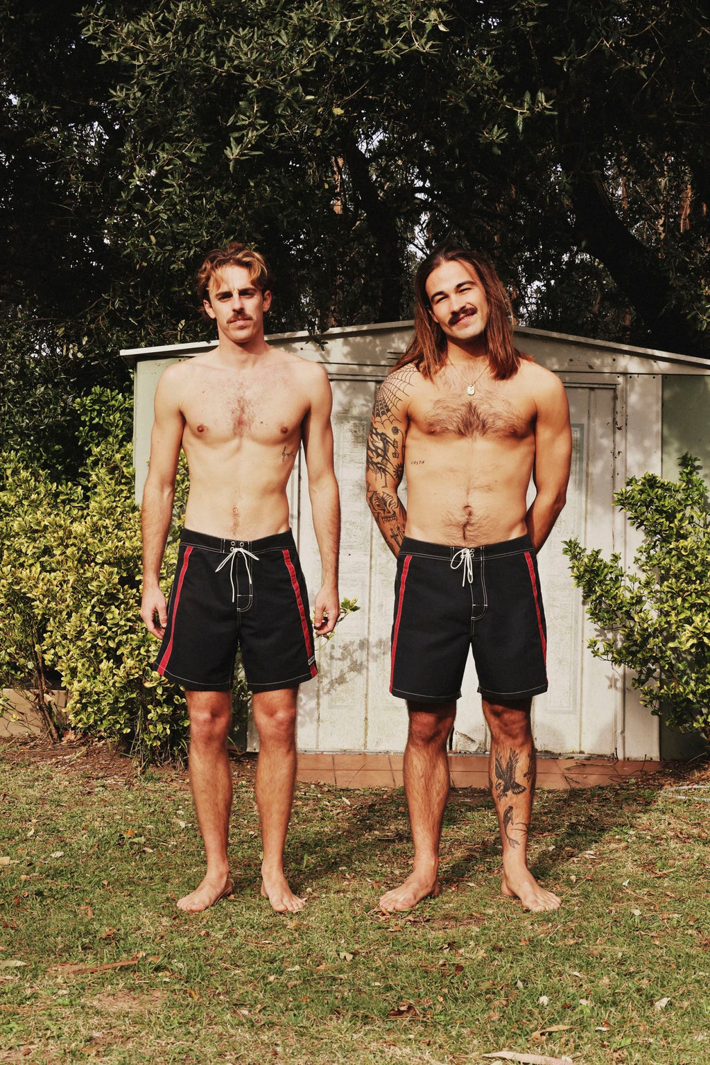 LA REINA BOARDSHORTS - BLACK DIABLO BOARDSHORT - MAN