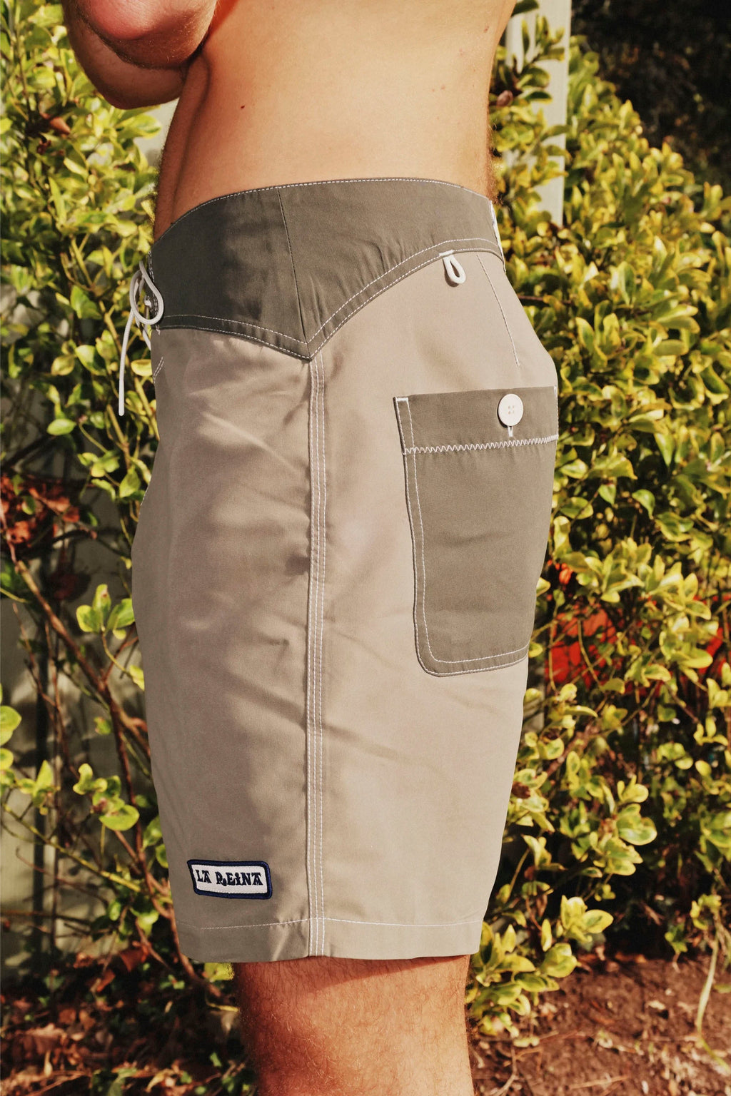 LA REINA BOARDSHORTS - GREEN OJAI BOARDSHORT - MAN